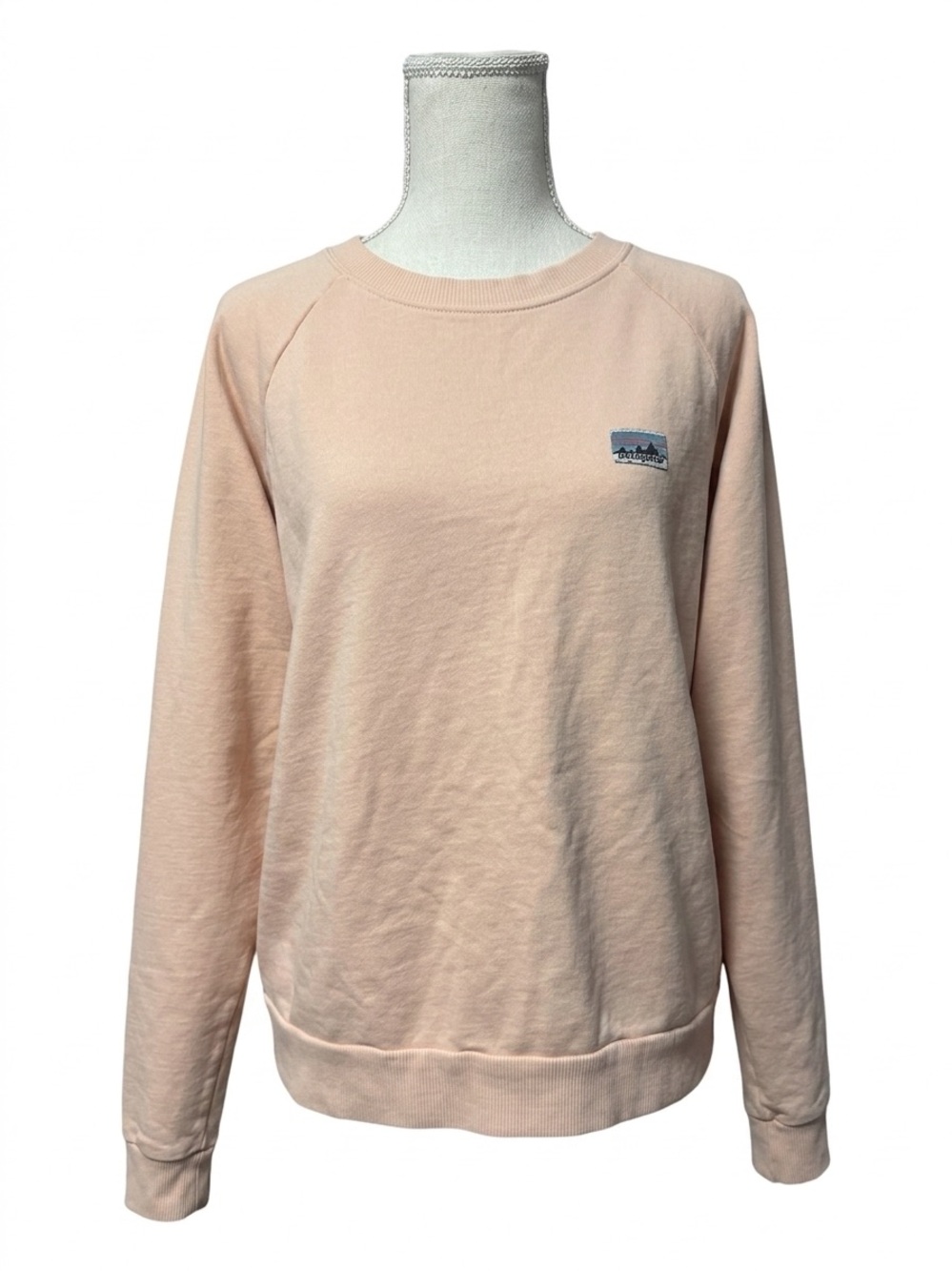 063 PATAGONIA Women's Regenerative Organic Cotton Essential Top - Pink, Large - Picture 3 of 8